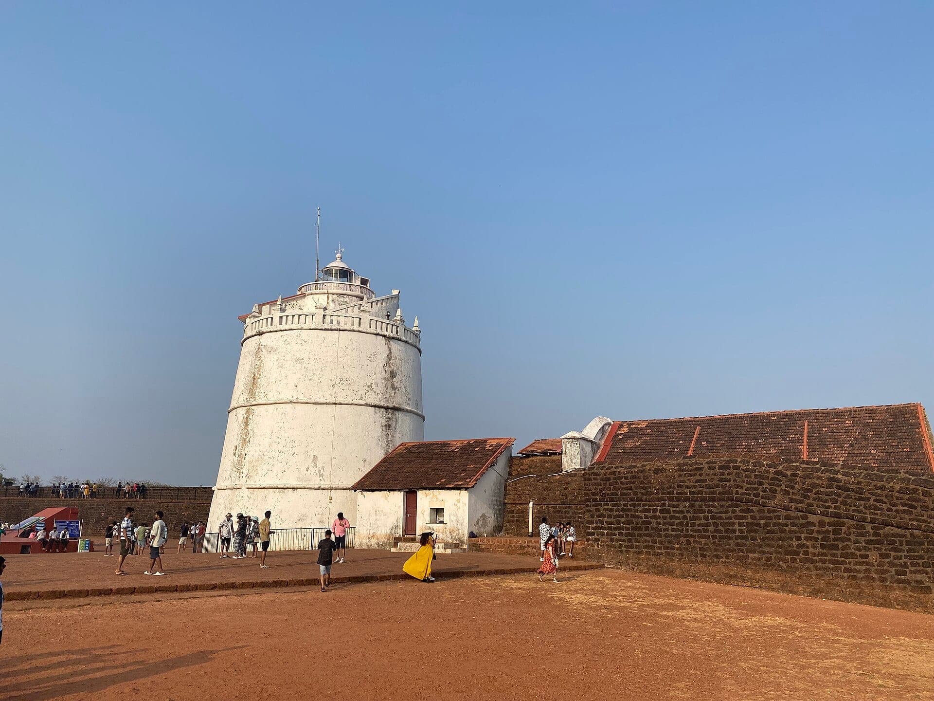 Lighthouse at Fort Aguada, Goa