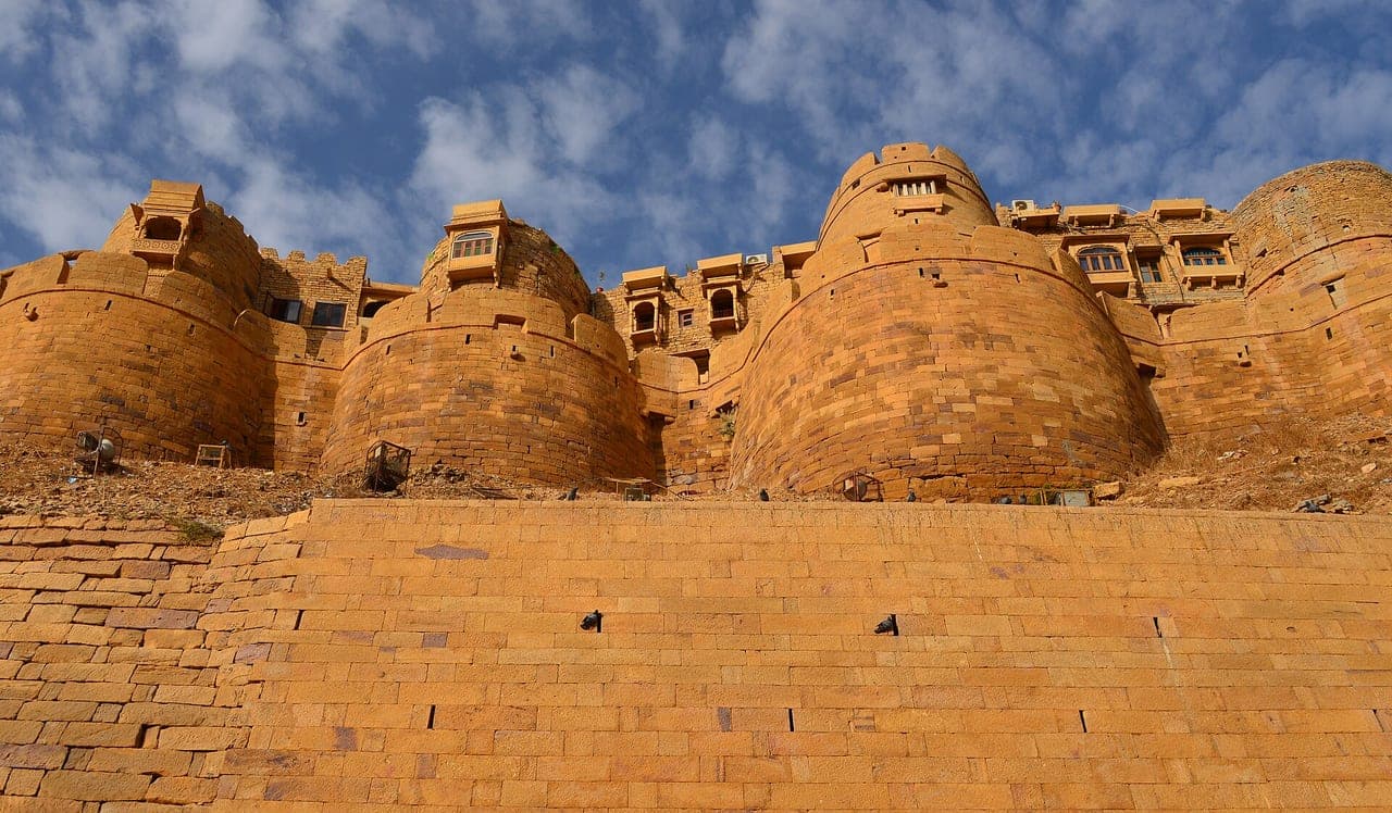 Golden ramparts of Jaisalmer Fort