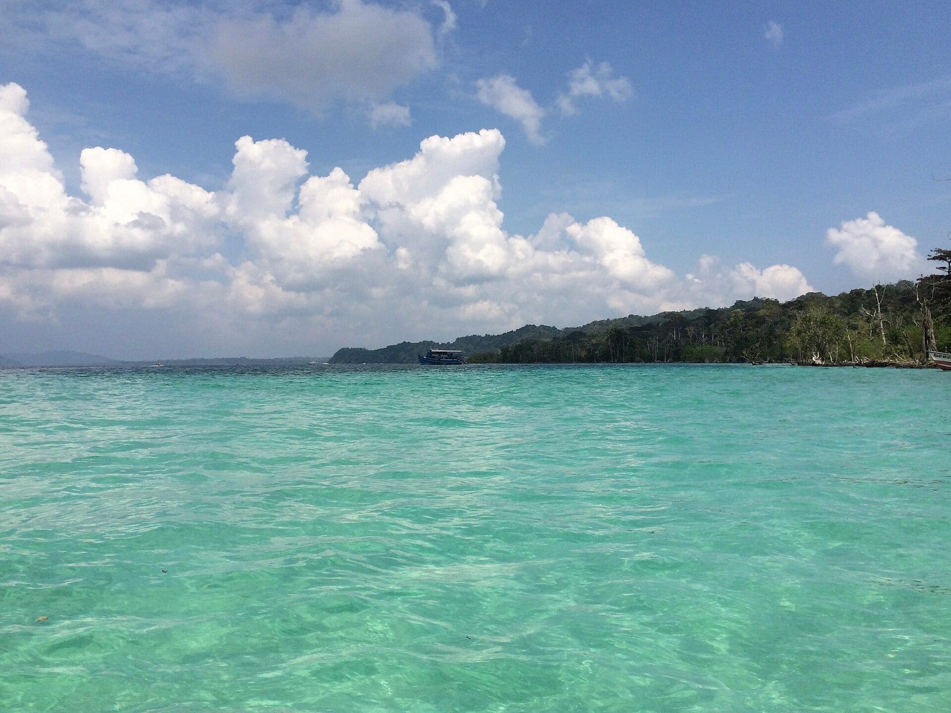 Turquoise water at Elephant Beach, Havelock Island