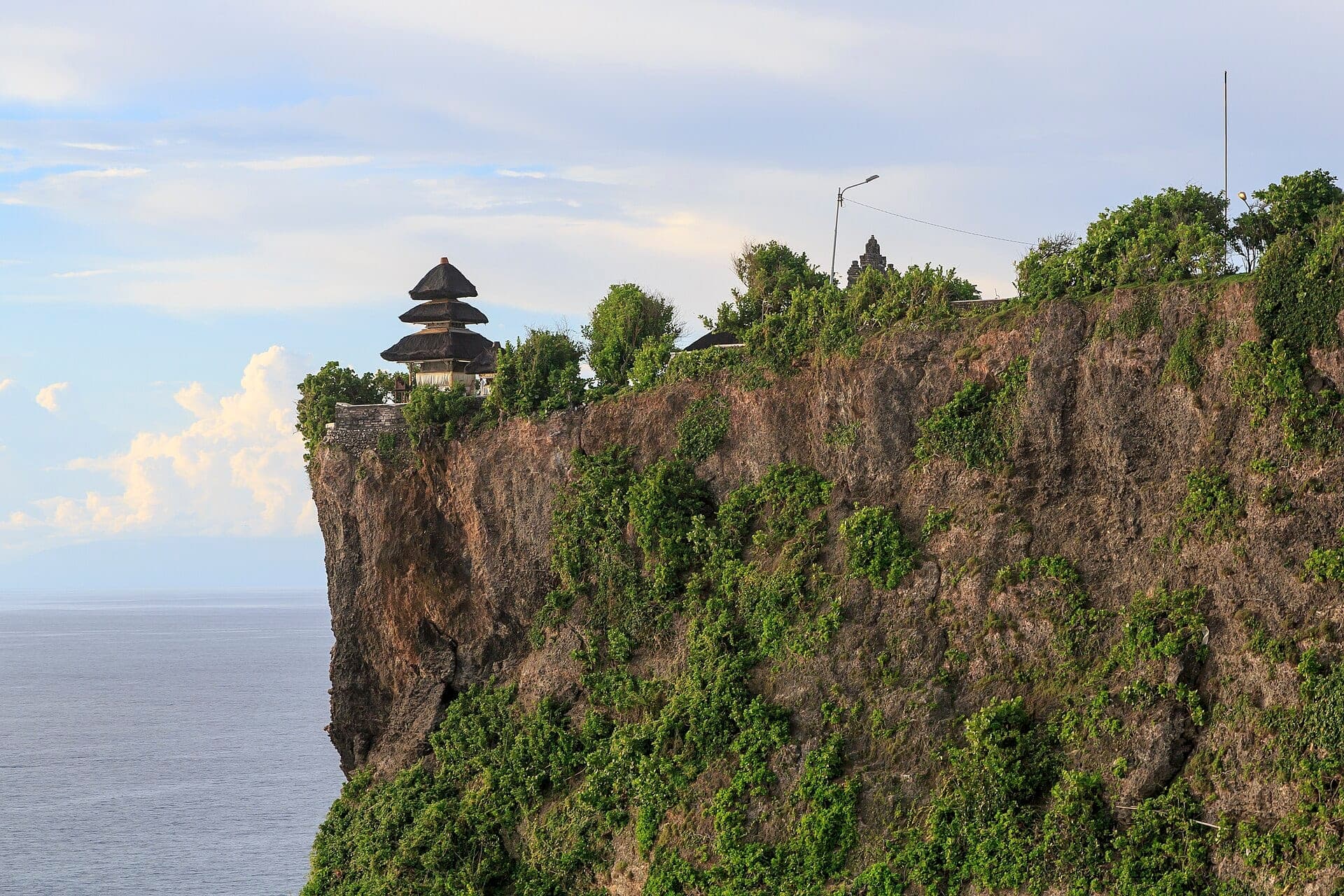 Uluwatu Temple on the cliffs