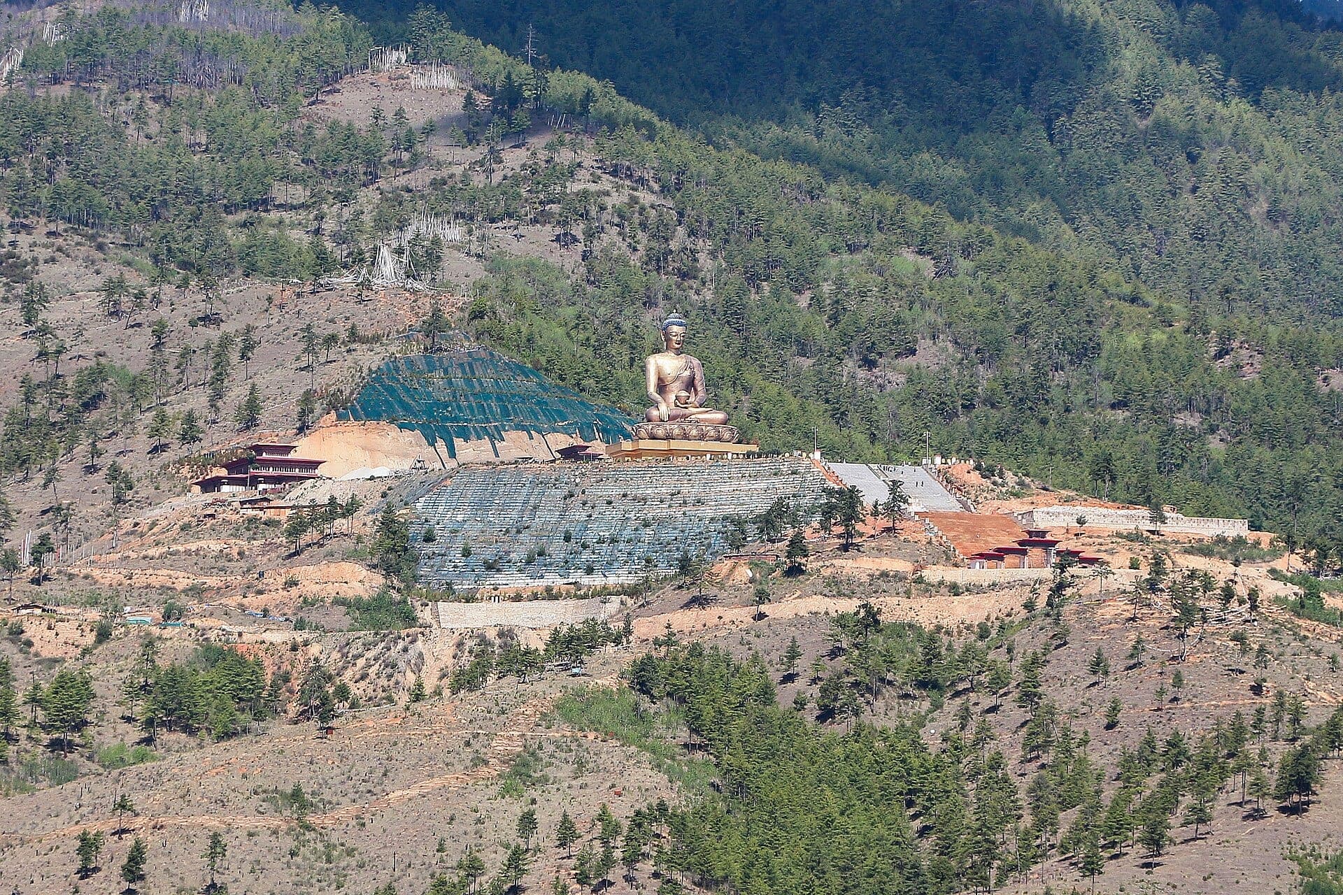 Buddha Dordenma overlooking the Thimphu valley
