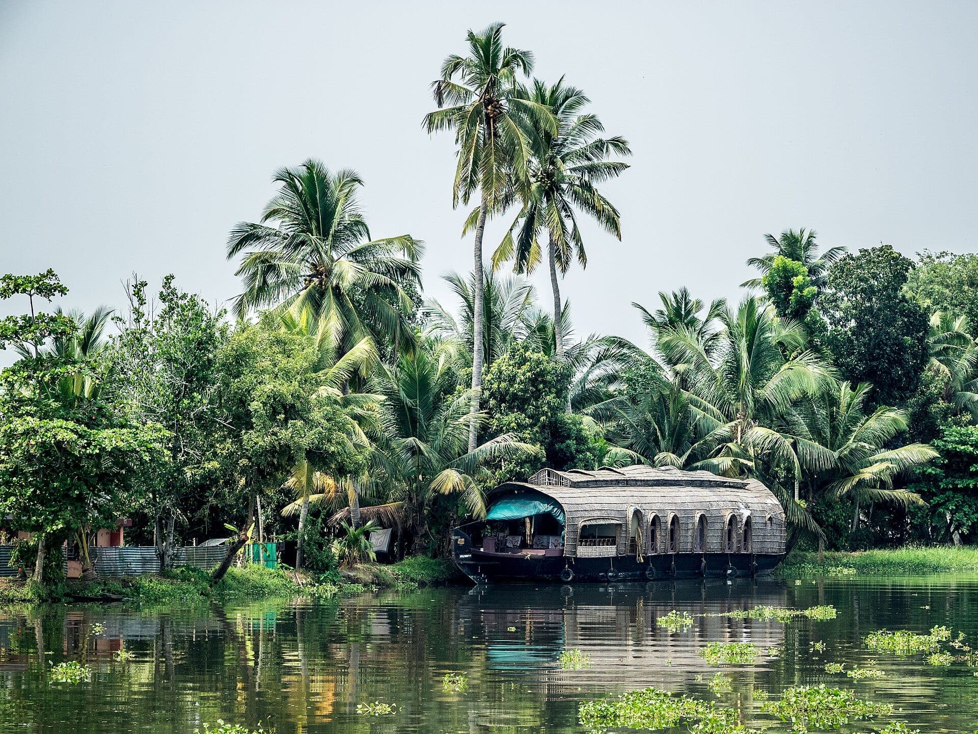 Houseboat on the Alleppey backwaters