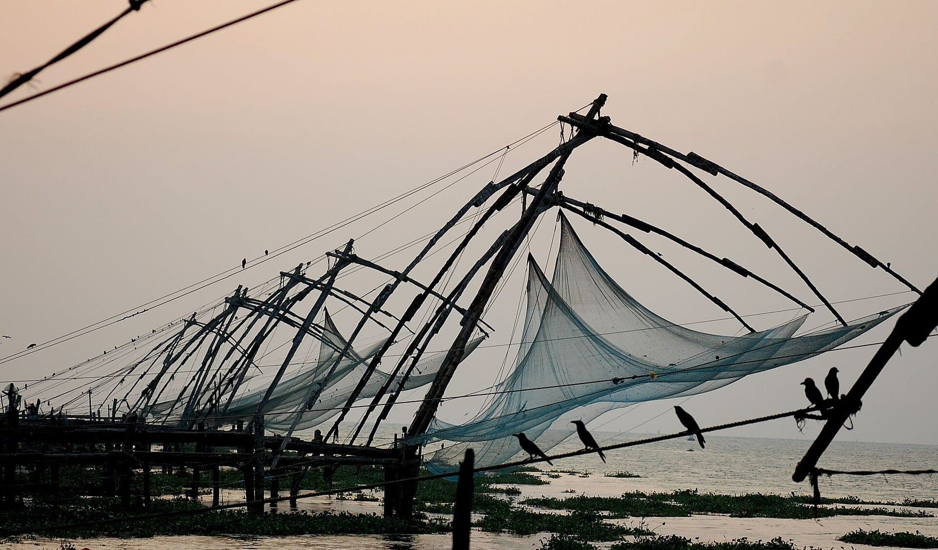 Chinese fishing nets, Fort Kochi
