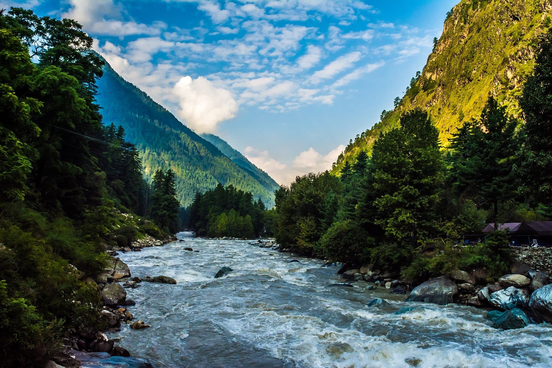 Parvati river near Kasol